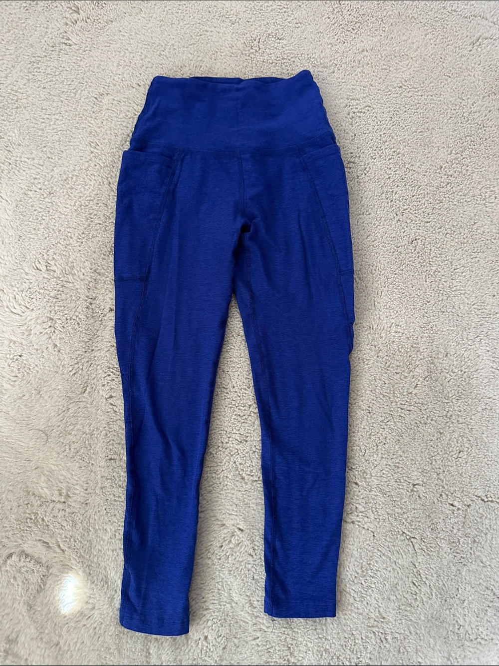 Beyond Yoga Royal Blue Pocket Leggings